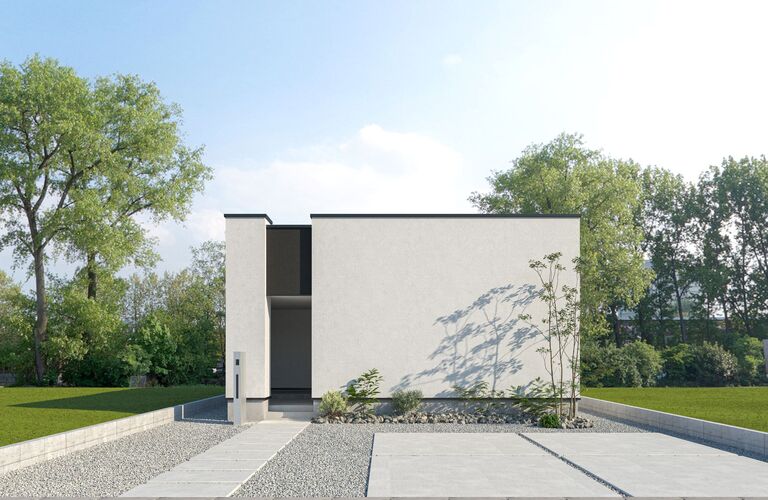 四角い家『casacube』平屋タイプで理想の住まいを実現する